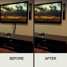 How do you hide wires on wall mount tv? Behind Wall Tv Wire Kit Novocom Top