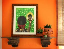 Rang Decor Interior Ideas Predominantly Indian Mallipoo Story Decor Indian Home Interior Vignette Design