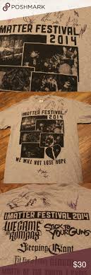 I Matter Festival Autographed Shirt Band Shirts We Came As Romans Celebration Of Life