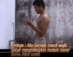 Doa Niat Mandi Wajib Junub Adus