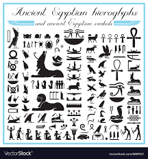 Egyptian Letters And Symbols Letter