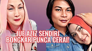 Status Jue Aziz akhirnya terjawab, sudah kembali bergelar isteri 18 Ogos  lalu