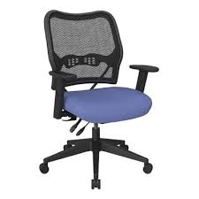 Office Star Products Mesh Task Chair Color Dove Sky Office Star Ergonomic Chair Furniture For Small Spaces