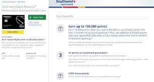 65k bonus mile/companion fare offers, free checked bag for you +6 guests per reservation. Expired Southwest Business Performance 100 000 Points Bonus With 25 000 Spend Companion Pass With Single Credit Card Signup Doctor Of Credit