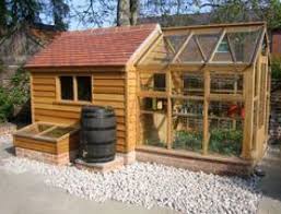 Popsugar Fruit Cage Backyard Greenhouse Greenhouse Shed Combo