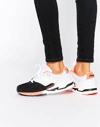 Black And Pink New Balance Trainers Image 1 New Balance 530 Baskets Noir Blanc Et Rose Chaussure Mode Belle Chaussure Chaussure Basket