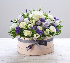 Shop fresh new baby flowers & gifts. Baby Boy Hatbox Buy Online Or Call 01772 747001