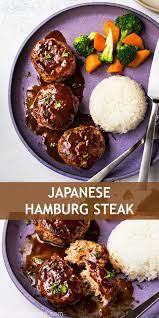 Japanese Hamburg Steak Hambagu Delightful Plate Recipe Asian Recipes Beef Recipes Recipes