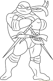 Free printable tmnt coloring pages for kids of all ages. Raphael Coloring Page For Kids Free Teenage Mutant Ninja Turtles Printable Coloring Pages Online For Kids Coloringpages101 Com Coloring Pages For Kids