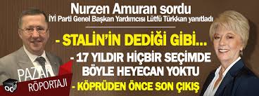 İyi partili lütfü türkkan'ın algı çalışması işe yaramadı. Stalin In Dedigi Gibi