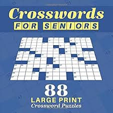 A new puzzle is published every day. Buy Crosswords For Seniors 88 Easy To Medium Level Large Print Crossword Puzzles For Elderly Seniors And Adults Paperback Large Print March 13 2021 Online In Turkey B08yqr5yv6