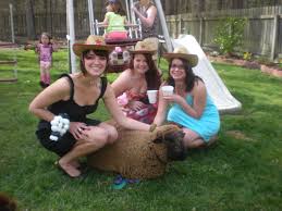 Image result for adults at a petting zoo
