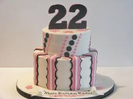 Female 29th Birthday Cake For Her 22nd Birthday Cake