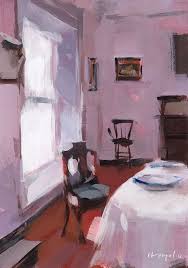 Beautiful 14 Art Print Living Room Chair Antique Purple 5x7 On 8x10 Violet By David Lloyd Art Everyday Art Interior Paintings