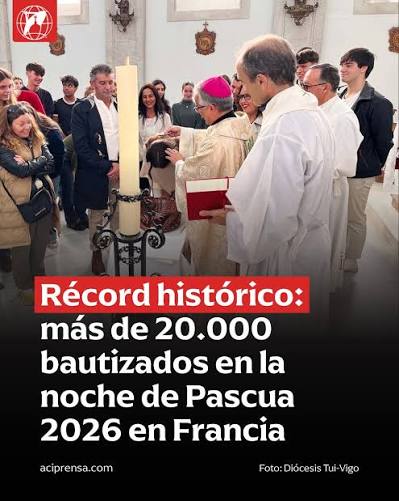 Bautismo de adultos en Francia