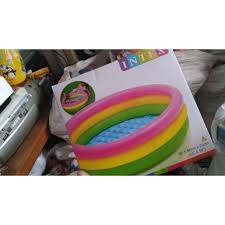 4in1 mainan anak satu set yaitu tenda terowongan tempat mandi atau kolam bola dan keranjang basket kecil mainan anak ini. Kolam Mandi Bola Kolam Renang Mini Kolam Plastik Kolam Balon Anak Kolam Portable Intex Shopee Indonesia