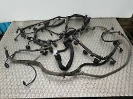 Terminal and harness assignments for individual connectors will vary depending on vehicle equipment level, model, and market. 2014 Mercedes C Class W204 C63 Amg 6 2 Petrol Engine Wiring Loom A1561506733 Ebay