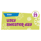 Ugly Sweater Day event in Utica, NY