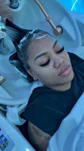 @callherlay came by to get The Nature’s Harmony Balance head spa treatment  paired with a hydration facial mask. #headspa #memphisheadspa #salon10  #salon10headspa #MEMPHIS BOOK NOW