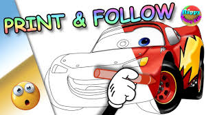 Animals, barbie, cartoons, plants, disney, education, lol surprise, mandalas, marvel coloring pages. Printable Coloring For Kids Cars Lighting Mcqueen Coloring Pages Youtube