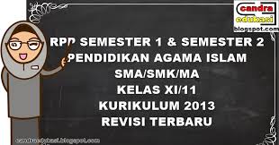 Rpp pai sma terbaru 2020. Rpp Pai Dan Budi Pekerti Sma Kelas Xi Kurikulum 2013 Lengkap