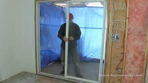 They are either mounted on or suspended from a track. How To Remove Sliding Patio Doors Youtube