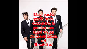 Grande amore by il volo from italy at eurovision song contest 2015. Il Volo Grande Amore Lyrics Youtube