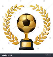 Realistic Gold Soccer Ball Trophy Gold Stock Vector Royalty Free 1148247776 Gold Stock Soccer Ball Trophy