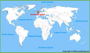 United Kingdom Uk Location On The World Map The United Kingdom Is Located In Western Europe World Map Asia Map Location Map
