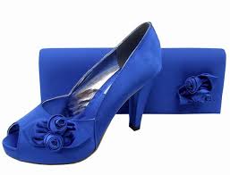 Ladies Royal Blue Evening Shoes Sole Divas Evening Shoes Royal Blue Clutch Bag Royal Blue Wedding Shoes