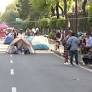 Bloqueo en Bucareli por Protesta de Pueblos Indígenas frente a Segob