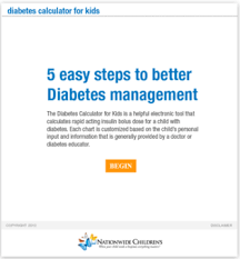 Diabetes Math Made Easy Online Calculator