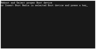 This error, which reads reboot and select proper boot device or insert boot media in select boot device in its full form, in most cases, either shows up out of nowhere or is caused by a corruption of system files, a mucking up of a computer's boot order or faulty hardware such as a failed or failing hard disk drive. Asus X72d Meldet Reboot And Select Proper Boot Device Computerbase Forum