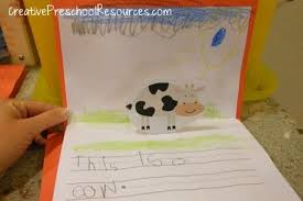 Nice Pop Up Idea With Printable Animals And Printable Templates Farm Kindergarten Pop Up Book Kindergarten Activities