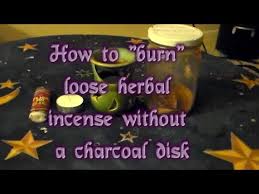 Light an edge of the puck with a lighter. How To Burn Loose Incense Without Charcoal Disks Instructables
