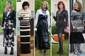| where everyone fits in. How Catherine O Hara On Schitt S Creek Became One Of The Best Dressed Characters On Tv