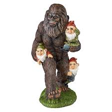 Hilarious Bigfoot Garden Statue Gnome Statues Garden Gnomes Statue Gnome Garden