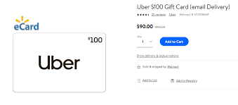 Uber does take paypal rather seamlessly wherever it's an available option, since uber riders don't have to repeatedly log into paypal every time they want to use it to pay for an uber. Expired 10 Off Uber Gift Cards At Walmart Com