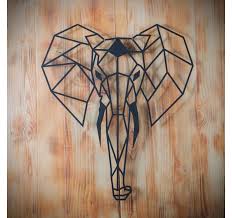 Deco Mur Elephant En Metal Pour Un Interieur Animal Et Style Avec Artwall And Co Decoration Murale Metal Arbre Metallique Decoration Murale