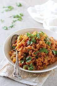 Veggie Packed Spanish Rice Recipe By Oh My Veggies Recipe Rice Recipes Vegan Spanish Rice Recipe Veggie Recipes
