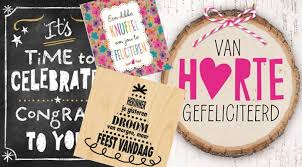 Een Hip Felicitatiekaartje Voor De Jarige Hip Hot Blogazine