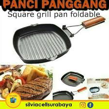 Tutorial membuat bolu karamel dengan panci serbaguna.berikut ini adalah kumpulan resep masakan mengenai : Square Grill Pan 20cm Teflon Wajan Bbq Bakar Panggang Sate Serbaguna Terbaru Agustus 2021 Harga Murah Kualitas Terjamin Blibli