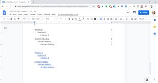 Apa chart format inspirational apa table template. How To Make A Table Of Contents In Google Docs