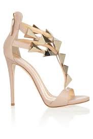 These Would Be Amazing Wedding Shoes Giuseppe Zanotti Studded Leather Sandals Net A Porter Com Scarpe Beige