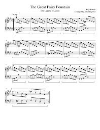 It is a new type of instrument originated in africa and. The Legend Of Zelda Great Fairy Fountain Piano Cover Sheet Music For Piano Solo Musescore Com