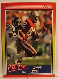We did not find results for: Jerry Rice All Pro 1990 Score Football Card 590