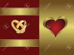 Dependerá del material elegido, si es. Una Tarjeta De Invitacion De Boda Con Anillos De Oro Entrelazados Y Espacio Para Texto Ilustraciones Vectoriales Clip Art Vectorizado Libre De Derechos Image 10341731