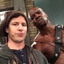 Man Crush Monday I Got Andy S Back All The Time Find Yourself Family Like I Have Found In My Squad At Nine Nine Whe Brooklyn Nine Nine Brooklyn Jake Peralta