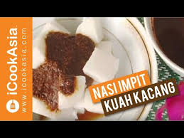 1 kg kacang tanah digoreng tanpa minyak. Resepi Nasi Impit Kuah Kacang Try Masak Icookasia Youtube