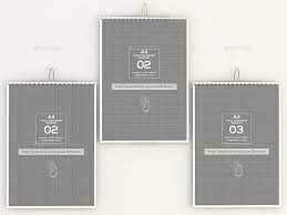 30 Calendar Mockup Psd Design Templates For Designers Graphic Cloud Wall Calendar Template Design Business Brochure